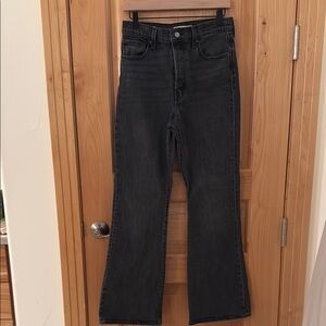 Levi’s - rib cage flare - Black Women's Jeans